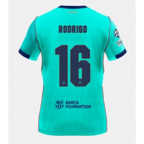 Barcelona Rodri Hernandez #16 Tredjetrøje 2026-27 Kortærmet